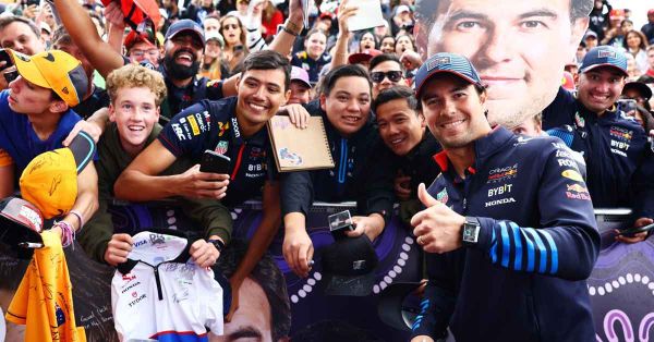 Finaliza Checo Pérez en quinto y Verstappen abandona Gran Premio de Australia