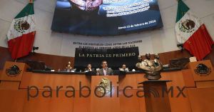 Agradece Sergio Salomón reconocimiento del Senado a poblanos ilustres