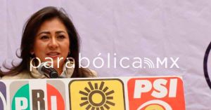 Respalda Nadia Navarro a candidata del PSI ligada al huachicol