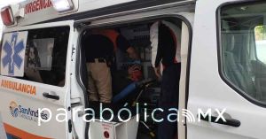 Deja un lesionado altercado entre conductores de vehículos en San Andrés Cholula