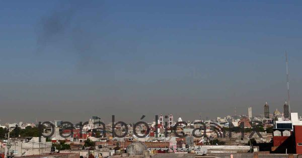 Es "no favorable" calidad del aire en Puebla