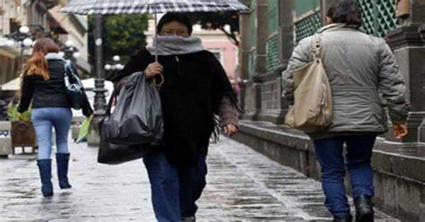 Pronostican lluvias para Puebla este viernes 19 de enero
