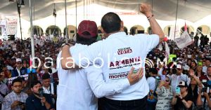 Pide Armenta respaldo cholulteca para consolidar la 4T en Puebla