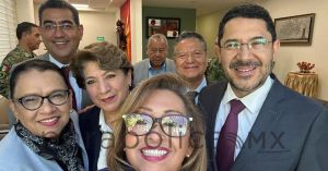 Reúne Rosa Icela a gobernadores de Puebla, Tlaxcala, Hidalgo y Edomex