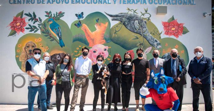 Inaugura Rectora Lilia Cedillo Centro de Apoyo Emocional y Terapia Ocupacional con Animales