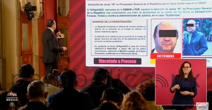 Presume Ricardo Mejía vinculación a proceso de Murillo Karam