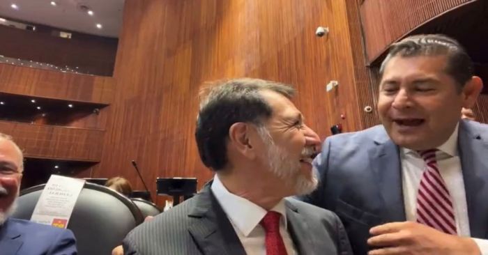 Da espaldarazo Noroña a Armenta Mier con miras a las próximas elecciones