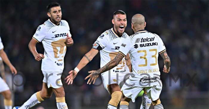 Debuta Dani Alves con asistencia; rescata empate para Pumas