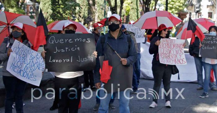 Vuelven a marchar trabajadores de Talavera Uriarte por sus derechos laborales