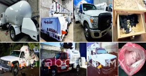 Asegura FGE 9 autotanques tras operativo en Xonacatepec
