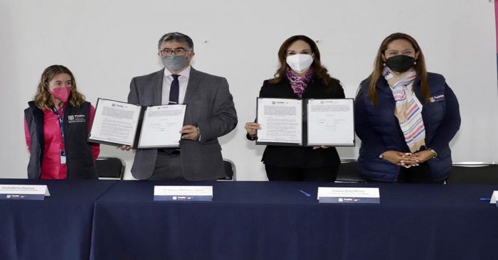 Firman convenio de colaboración el SMDIF y la BUAP para mejores hábitos alimenticios
