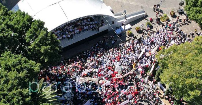 Vuelve marcha a Puebla el epicentro de la 4T