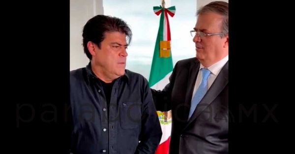 Presume Marcelo Ebrard charla amistosa con “El Burro” Van Rankin