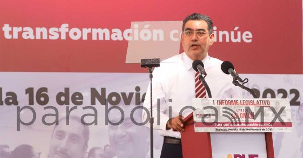 Rinde Sergio Salomón Céspedes su informe de actividades como diputado de la LXI Legislatura local