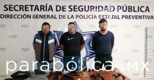 Caen tres en Santa Ana Xalmimilulco que balearon a municipales de Huejotzingo
