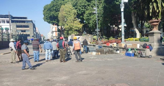 Valora el Ayuntamiento de Puebla otorgar permiso para templete y marcha de la 4T