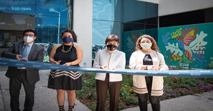 Inauguran jard&iacute;n para colibr&iacute;es Xanat Chu Jun en la BUAP