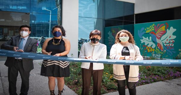 Inauguran jard&iacute;n para colibr&iacute;es Xanat Chu Jun en la BUAP