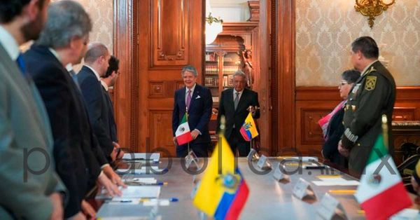 Acuerdan AMLO y Lasso tratado comercial México - Ecuador