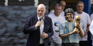 Ofrece FIFA en Qatar un emotivo homenaje a Diego Maradona
