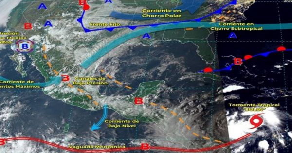 Habrá lluvias y granizadas este fin de semana