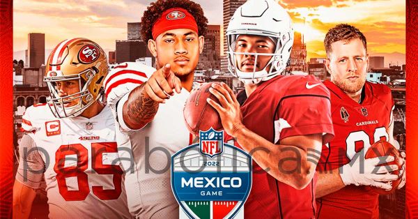 Anuncia NFL preventa de boletos para el 49ers - Cardinals en CDMX