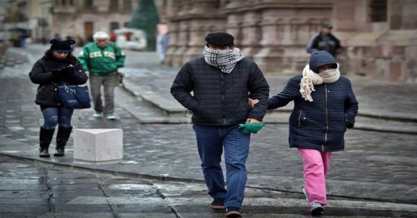 Bajará temperatura a 4 grados en algunas partes del país