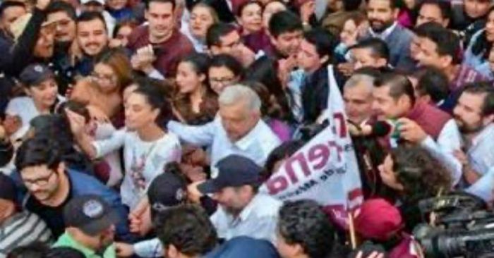 Reconoce Armenta que el pueblo es la fuerza de López Obrador