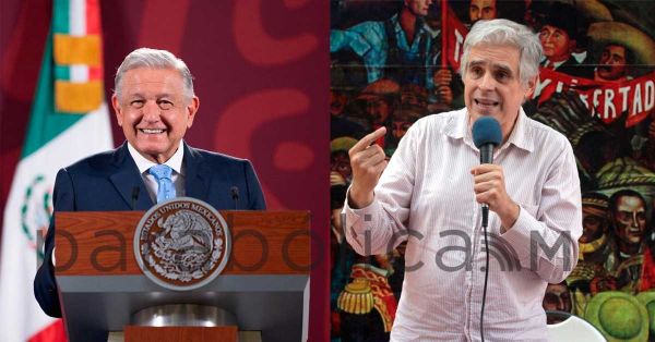 Celebra López Obrador triunfo de “ El Fisgón” en elecciones de Morena