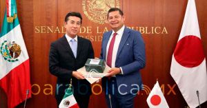 Invita Armenta al Embajador de Japón a visitar Puebla