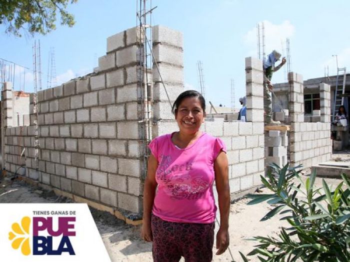 Avanza Bienestar en construcción de vivienda progresiva para la capital