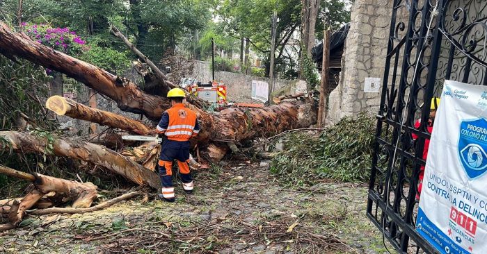 Trabaja Ayuntamiento en zonas afectadas por la lluvia