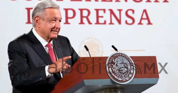 Asegura AMLO que no hay represión en marchas contra en defensa de las mujeres