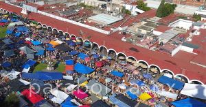 Gran afluencia a la Feria de Cholula y el Trueque