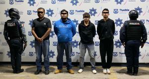 Caen 4 integrantes de “Los Chilangos” tras un atraco en San Lorenzo Almecatla