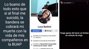 Amenaza estudiante con tiroteo en Puebla; BUAP atenderá caso