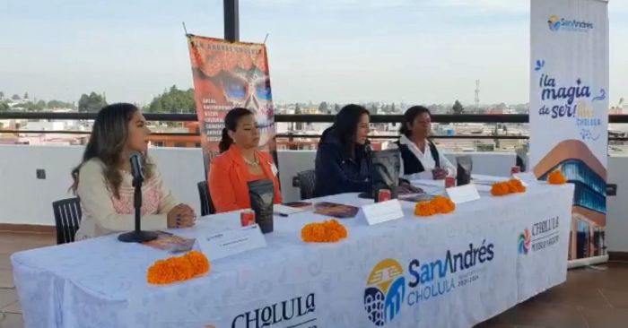 Presentan el Primer Festival Cempasúchil en San Andrés Cholula