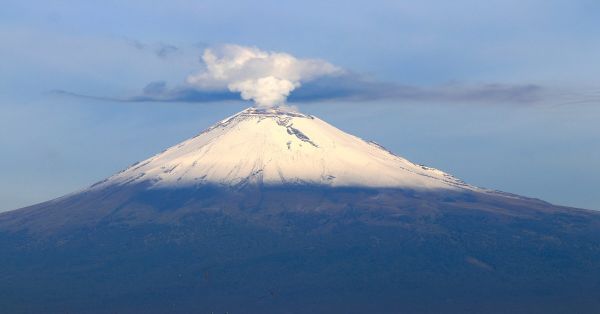 Continúa Popocatépetl con actividad, semáforo permanece en amarillo fase 2