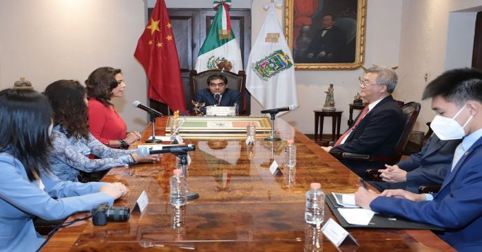 Llegan inversiones de China a Puebla