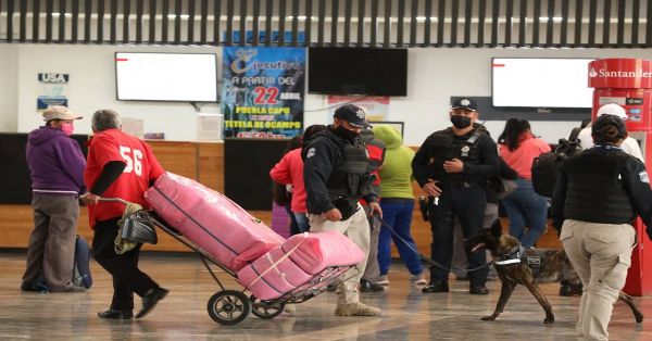 Realiza Ayuntamiento operativos en la CAPU para recibir a los visitantes