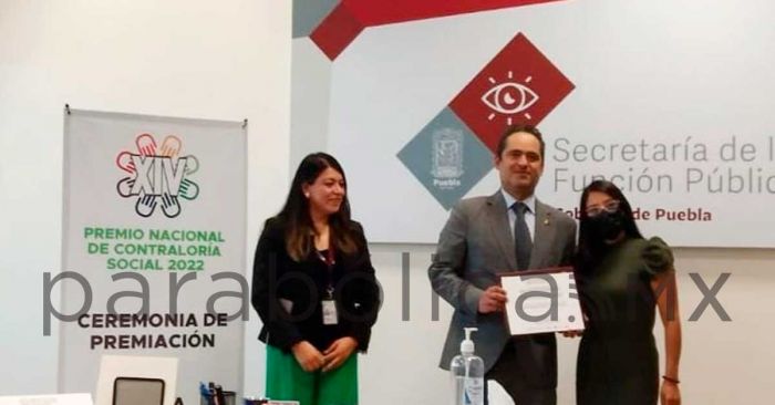 Gana propuesta “Verificación del programa de estancias infantiles para el Municipio de Puebla”, premio estatal de contraloría social 2022