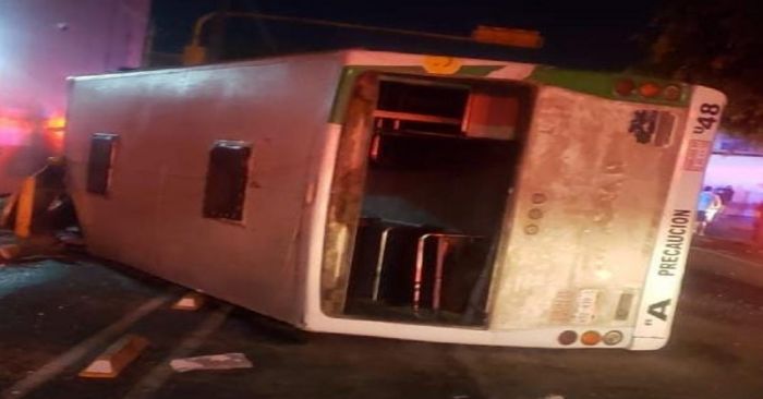 Suspende SMT concesi&oacute;n de ruta Azteca involucrada en percance vehicular