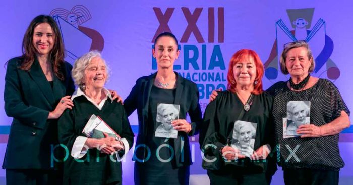 Inauguran la XXII FIL Zócalo con homenaje a Rosario Ibarra de Piedra