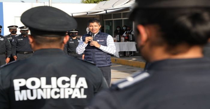 Acude Eduardo Rivera a una reuni&oacute;n con elementos de la Comisar&iacute;a Sur de la SSC