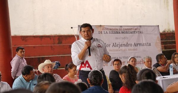 Deben los gobiernos ser humanos y cercanos a la gente: Alejandro Armenta