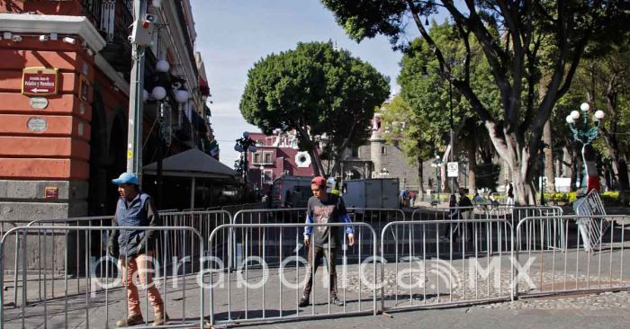 Despliegan 200 policías municipales para el Grito en el zócalo