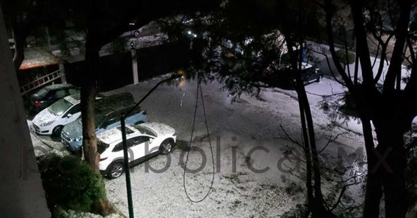 Causan lluvias y granizo inundaciones en alcaldías Tlalpan y Álvaro Obregón de la CDMX