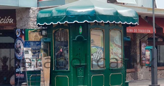Serán retiradas un total de 30 casetas de periódicos del Centro Histórico