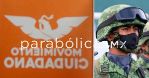 Rechaza MC prolongar la presencia fuerzas armadas en seguridad hasta el 2028: Morales