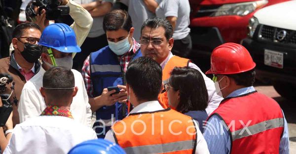 Evalúan inmueble del Congreso ante sismo de magnitud 7.7